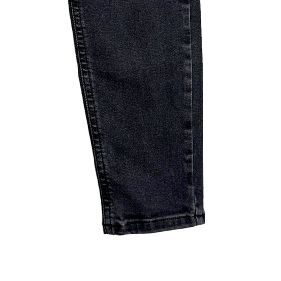 TopShop Jamie High Waisted Rise Skinny Leg Faded Black Jeans Stretch 4 26x30 - Picture 7 of 16